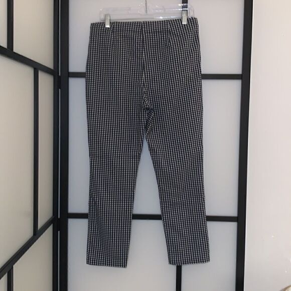 Massimo Fabbro Italy Checkered High Rise Women’s Pants Size 10 - Picture 2 of 10